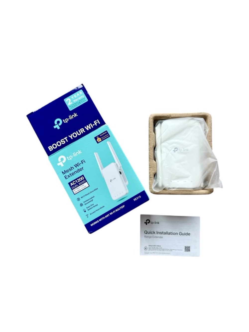 TP-Link RE315 AC1200 Mesh Wi-Fi Extender